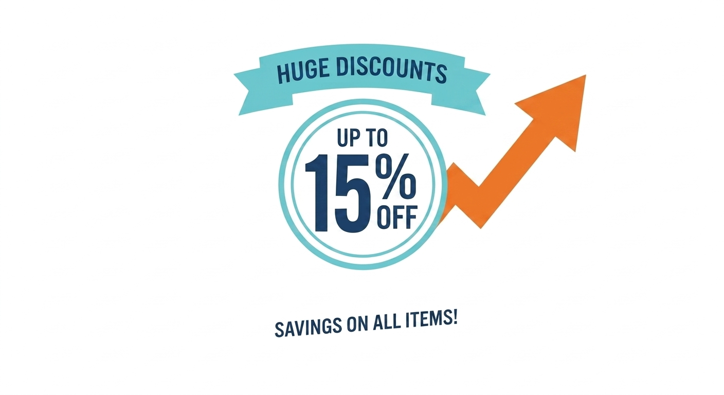 Sales 15% Off