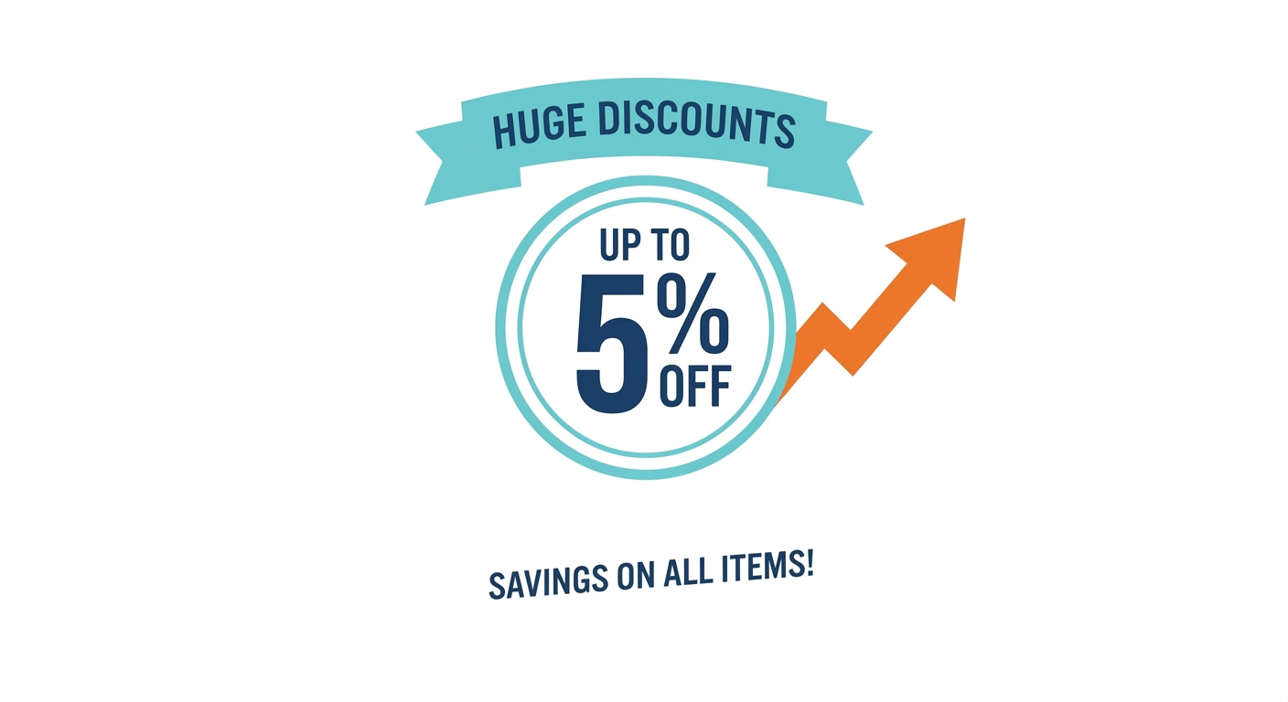 Sales 5% Off