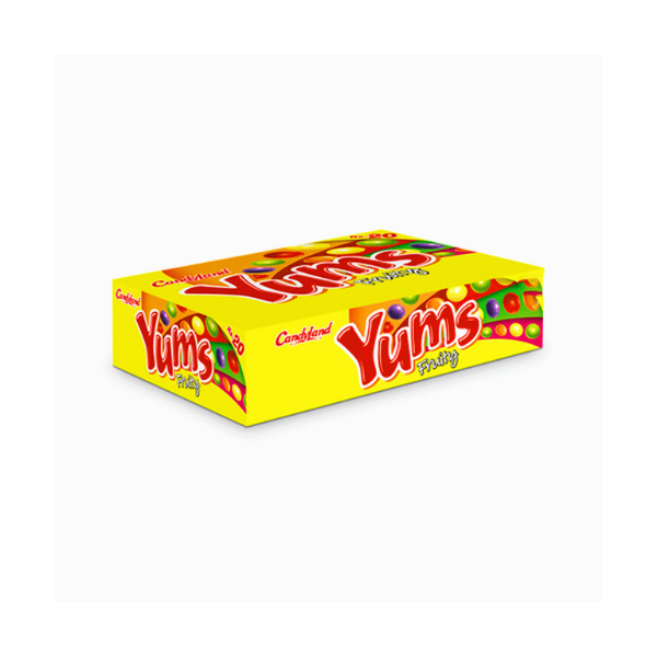 Candyland Yums Fruity Chew 12 Pcs