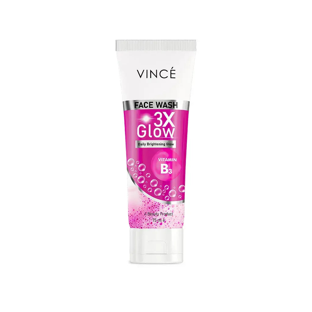 Vince 3X Daily Super Glow Facewach 75ML