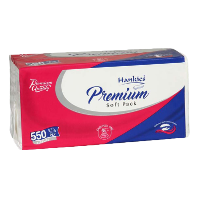 HANKIES PREMIUM SOFT PACK Red