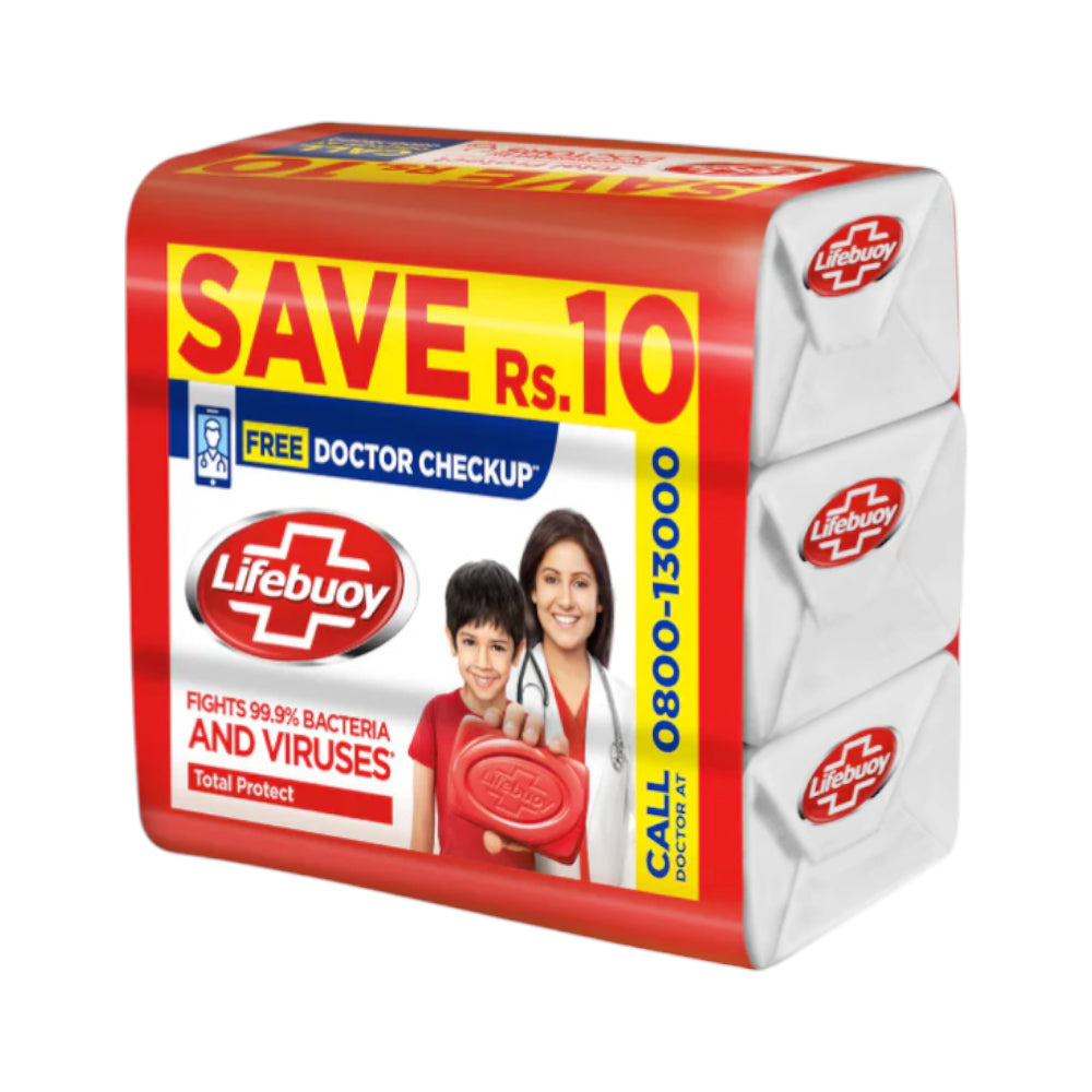 Lifebuoy Bar Total Trio 3 in 1 total protect 98G