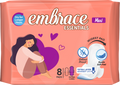 Embrace Essential Maxi Thick Sanitary Pads Extra Long 8 Pads