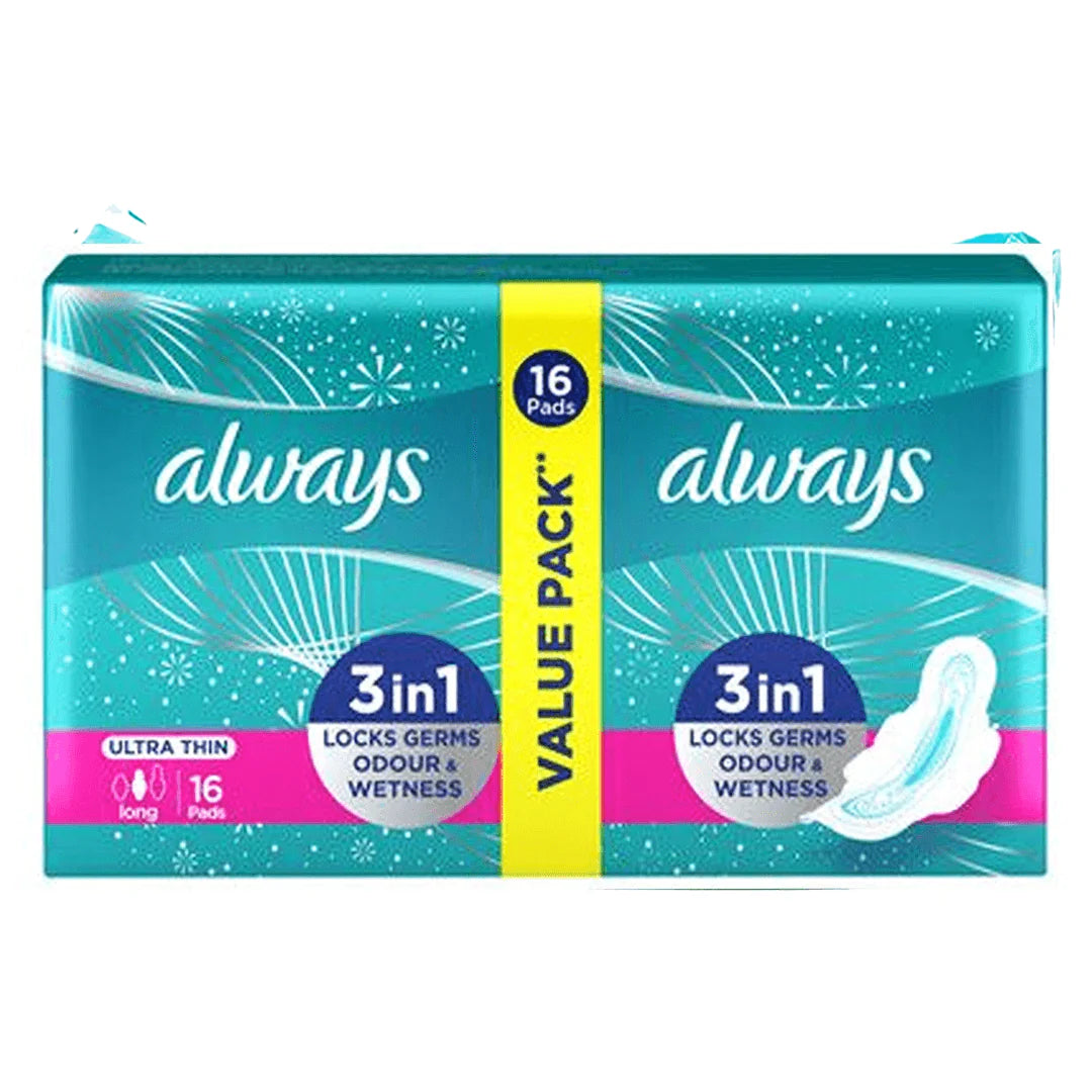 Always 3-1 ultra thin long 16 Pads