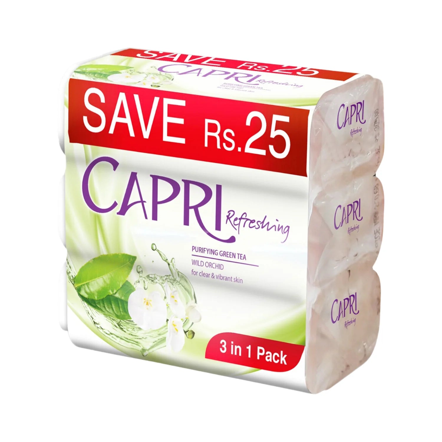 Capri 3 in 1 Purifying Green Taa 120G