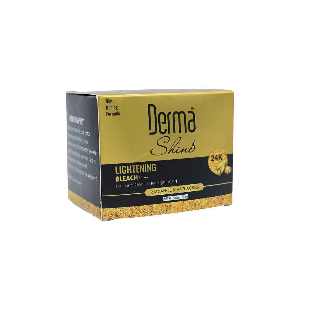 Derma Shine  Gold Anti Aging Lightening Bleach Cream 60G