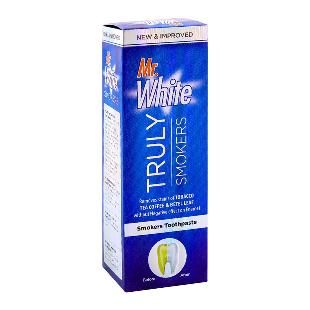 Mr.WHITE Smokers Toothpaste Medium Pack