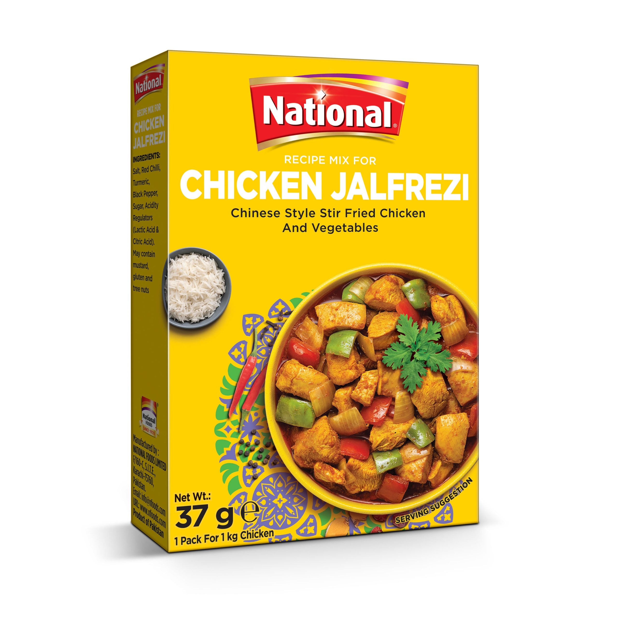 National Chicken Jalfrezi Masala 50G