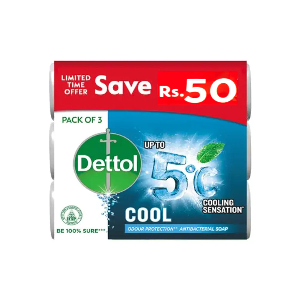 Dettol 3 in 1 Cool 80G