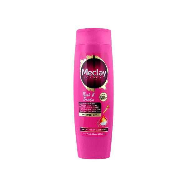 - Meclay London Hair Botox Therapy Thick & Dense Shampoo, 185ml