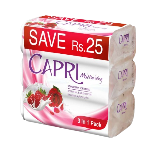 Capri 3 in 1 Strawberry 120G