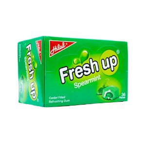 Hilal- Fresh Up- Spearmint Bubble Gum - 36 Pcs