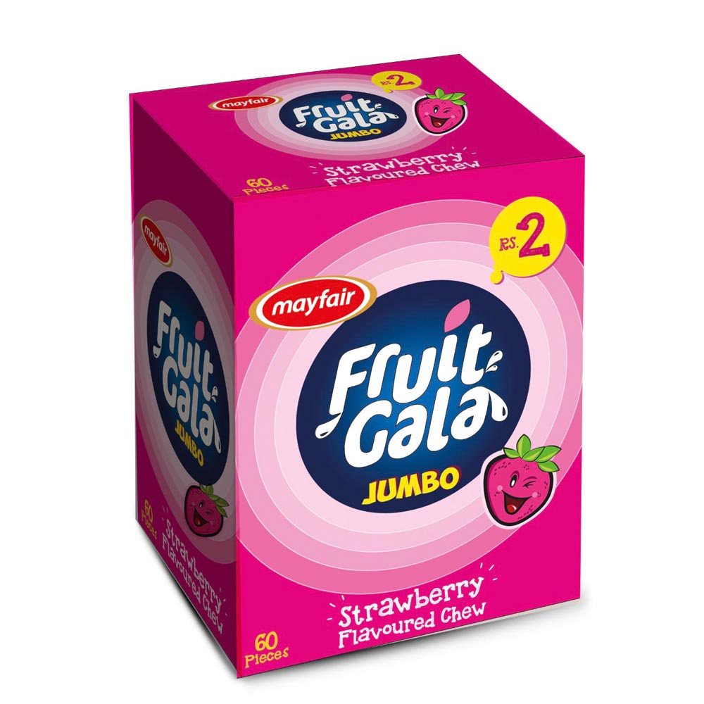 Fruit Gala Jumbo Strawberry100 Pcs