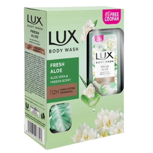 Lux Body Wash Fresh Aloevera & Freesia Scent, 250ML