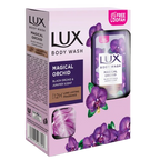 Lux Body Wash Magical Orchid Body Wash with Black Orchid & Juniper Scent, 250ml