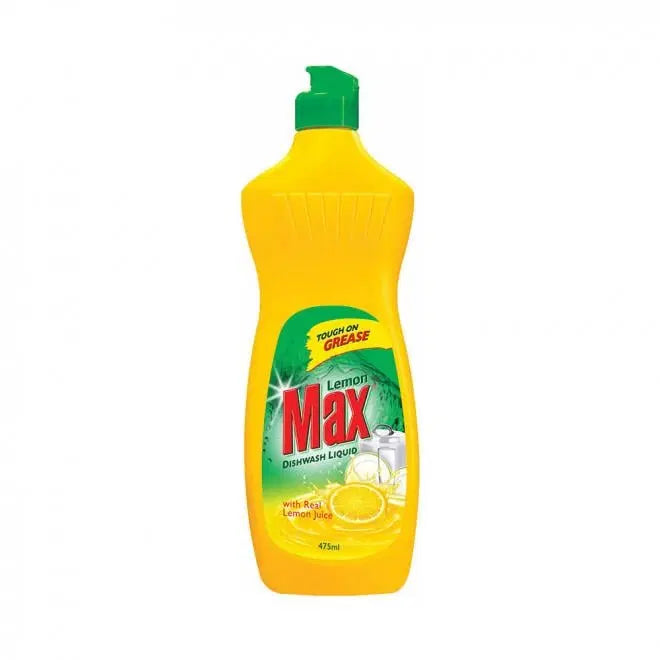 -  Lemon Max Dishwash Liquid Bottle, With Lemon Juice, 275ml