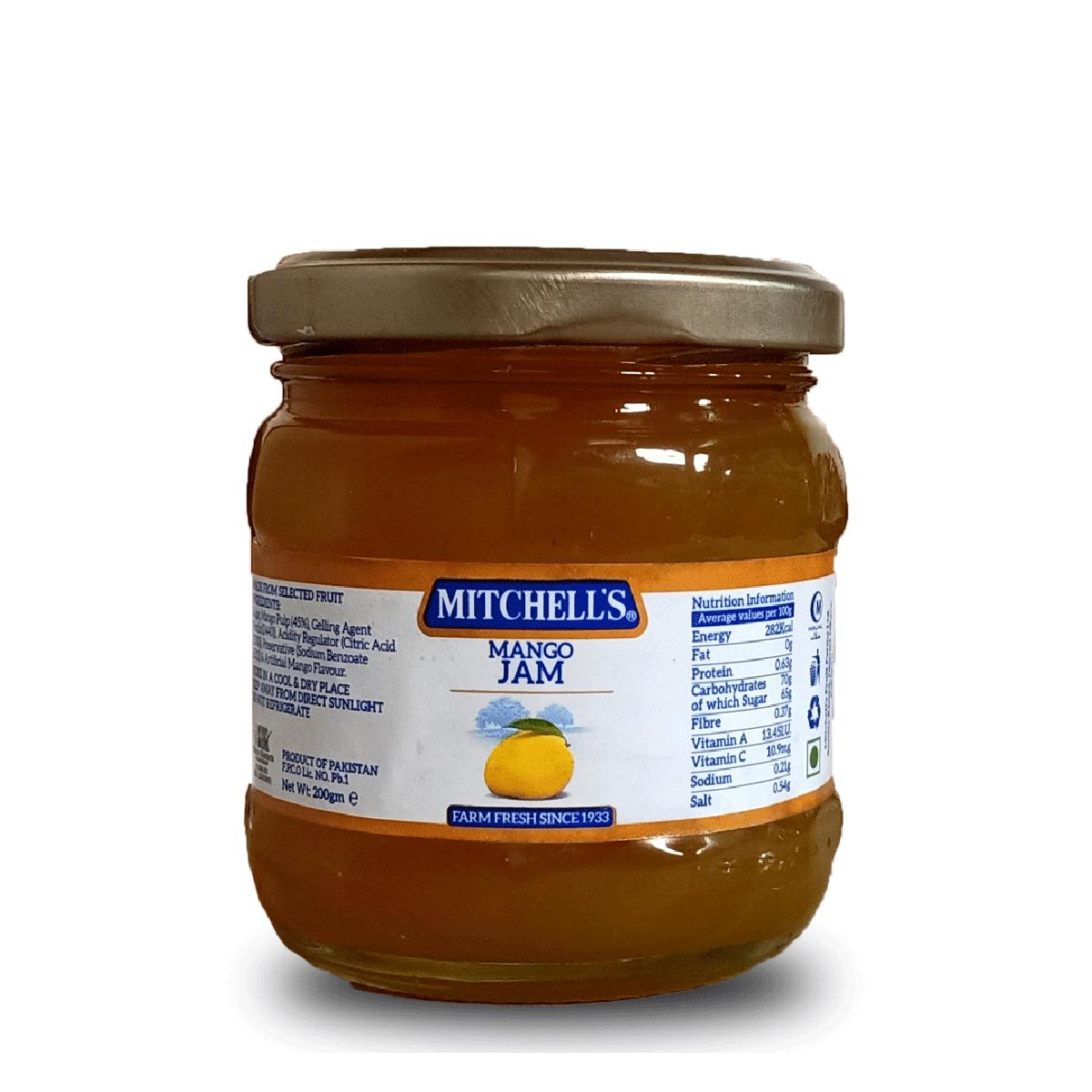 Mitchell's Mango Jam 200G