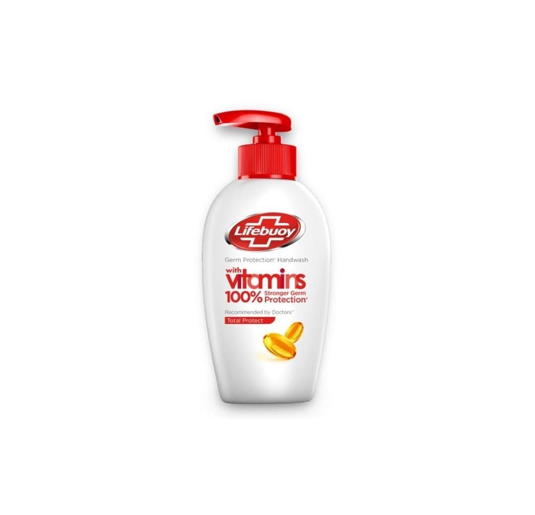 - Lifebuoy Total Protect With Vitamin Hand Wash, 200ml