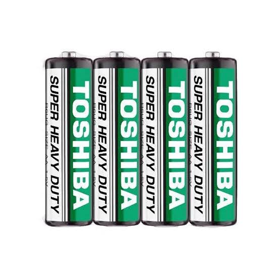 - Toshiba General Purpose 1.5V AA (4 Cells)