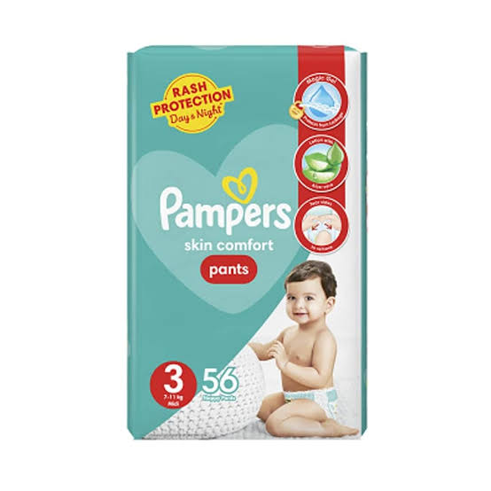 Pamper Pants 56Pcs Size 3