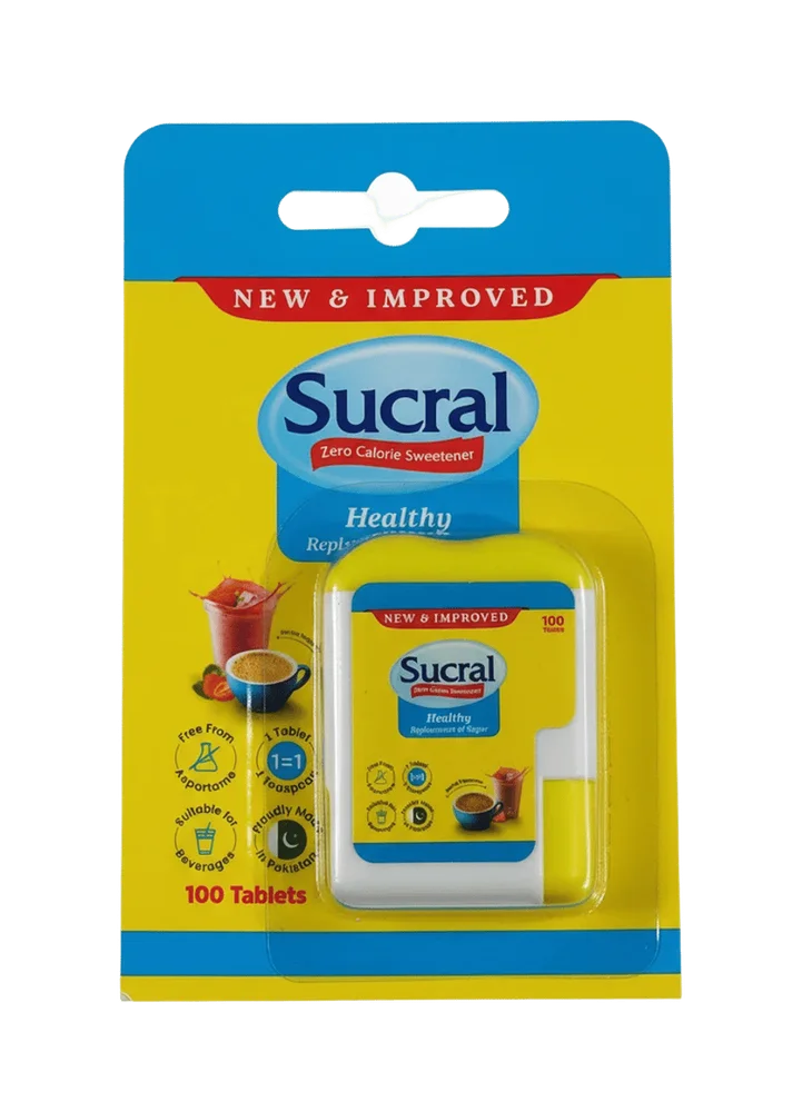 Sucral Zero Calories Sweetener 100 Tablet