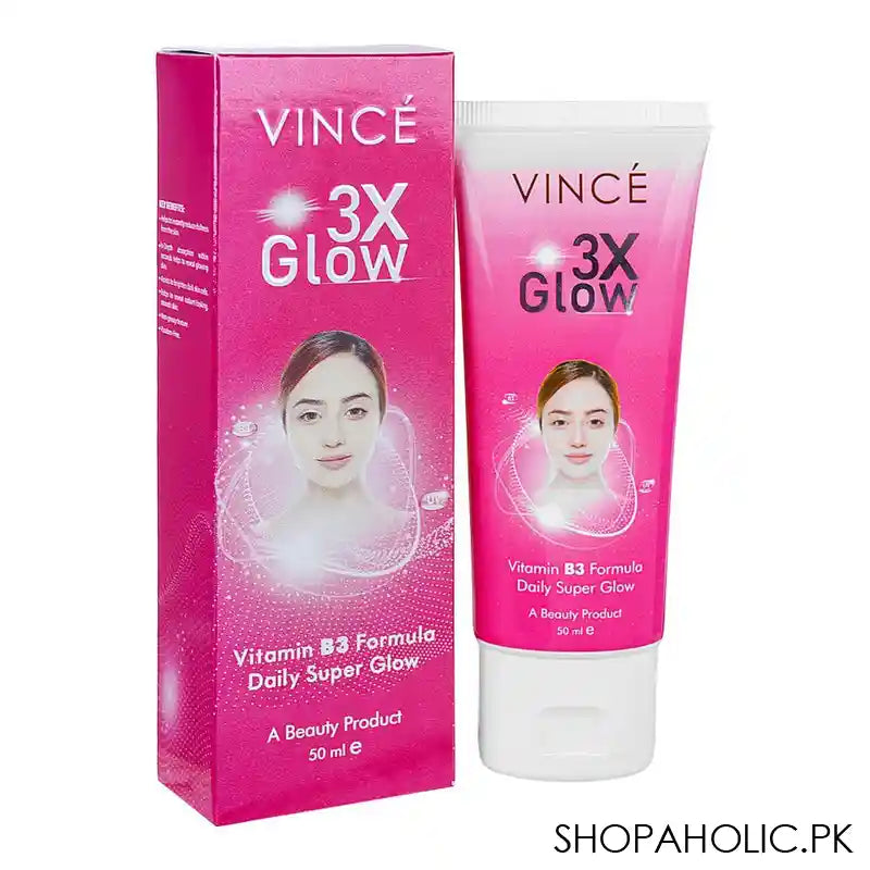 Vince 3X Daily Super Glow Cream With Vitamin B3 50ML